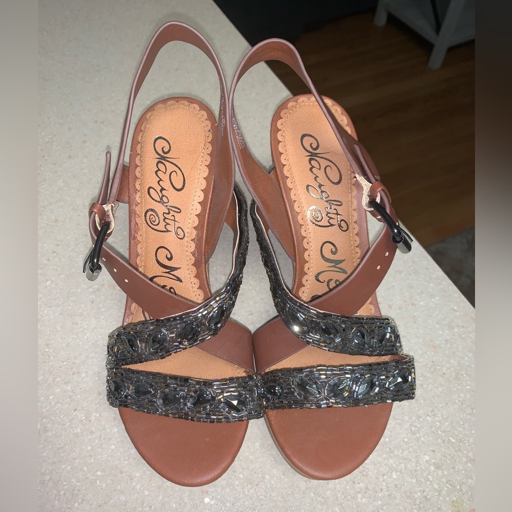 Buckle Wedges Size 6